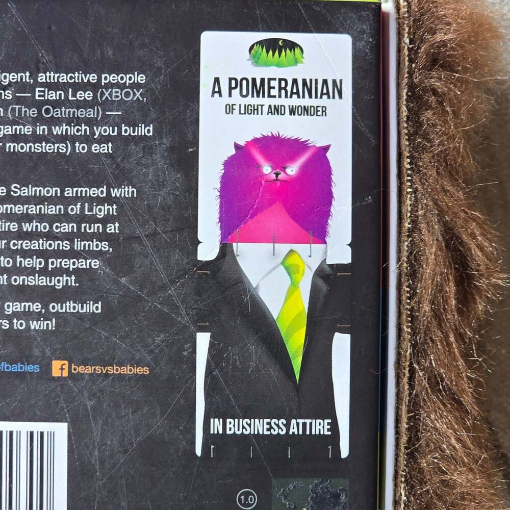 Bears vs Babies Furry Box Ed by Exploding Kittens Card Game Like New Adult Fun - Picture 8 of 11